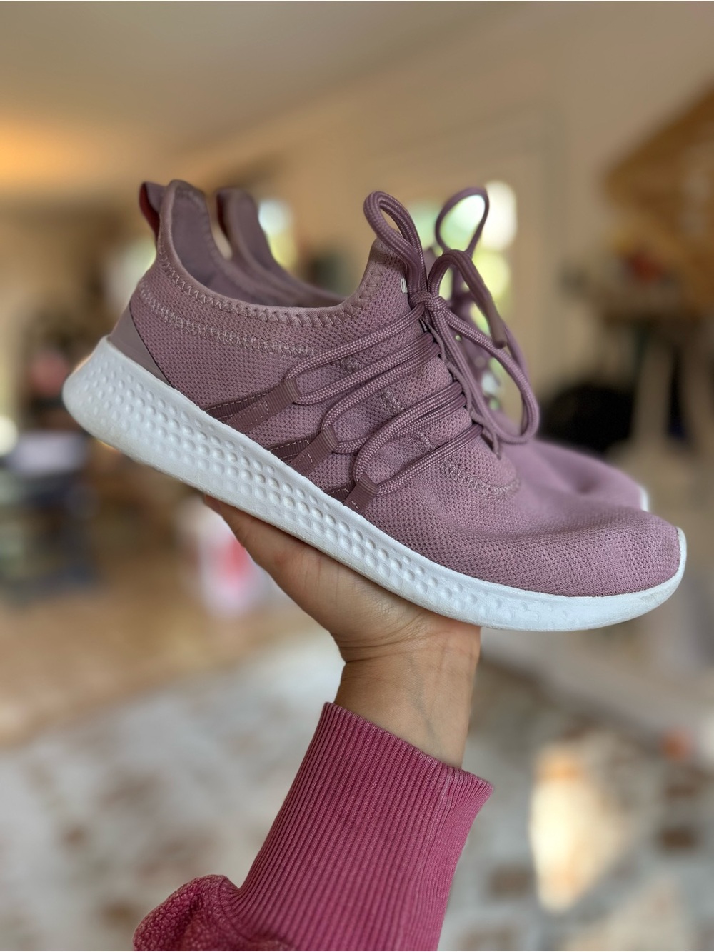 adidas pure motion adapt 2.0 Women’s cloudfoam Runner - Mauve Pink